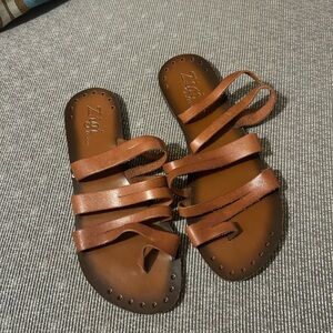 Zigo soho strapping leather sandals